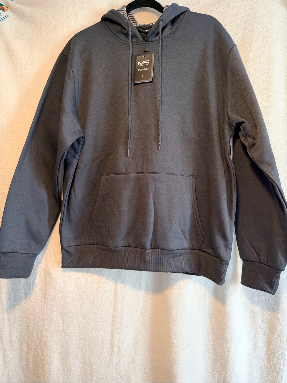 New.. Mack Russo Men's Pullover Fleece Hoodie Sweatshirt..